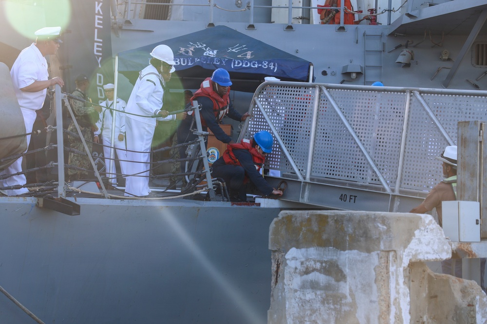 USS Bulkeley (DDG 84) Returns to NAVSTA Rota