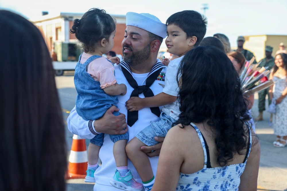 USS Bulkeley (DDG 84) Returns to NAVSTA Rota