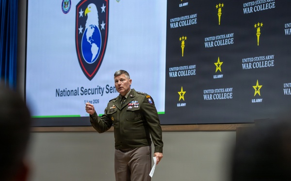 Gen. Joseph Ryan Addresses U.S. Army War College Class of 2026 During NSS Week