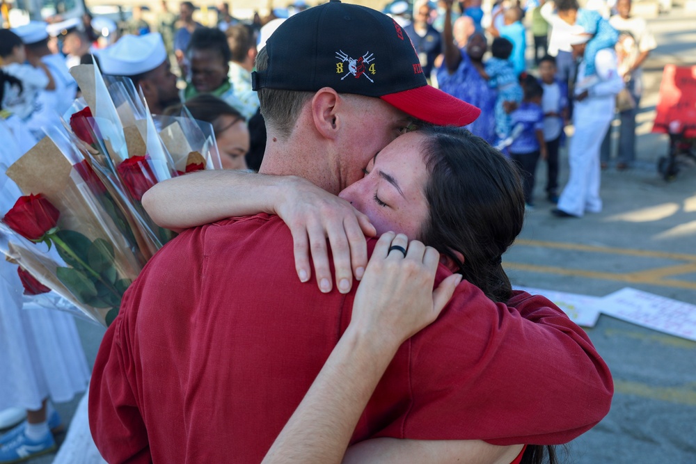 USS Bulkeley (DDG 84) Returns to NAVSTA Rota