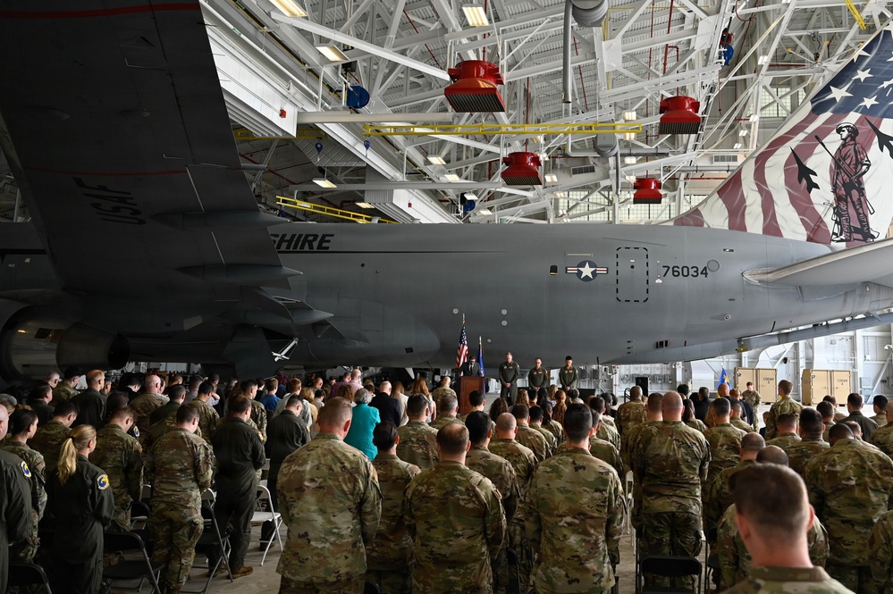 64th Air Refueling Squadron Change of Command