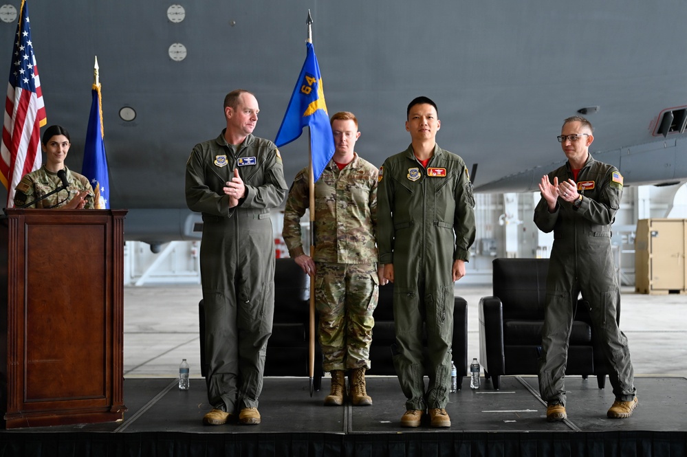 64th Air Refueling Squadron Change of Command