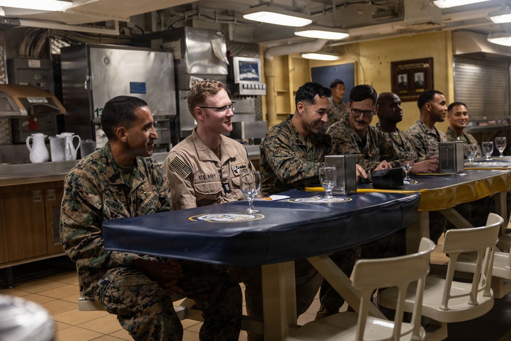 USS Comstock | Mess Night