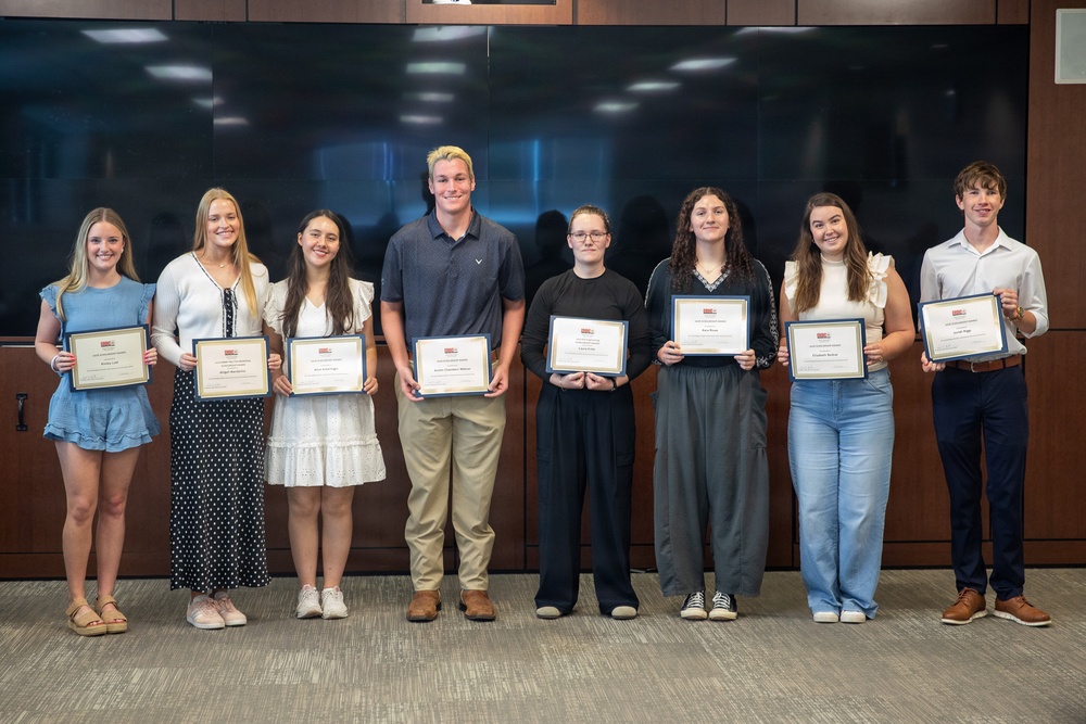 The ERDC Alumni Association awards scholarships to eleven 2026 high school graduates
