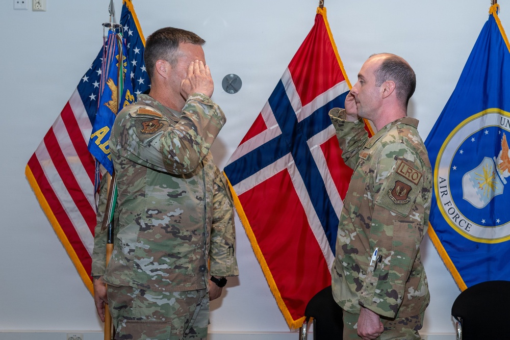 426th ABS Change of Command Ceremony