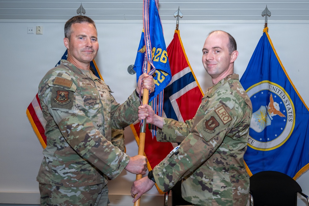 426th ABS Change of Command Ceremony
