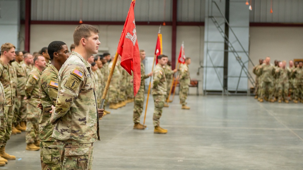 122nd Engineer Battalion departs to support D.C. Safe and Beautiful mission