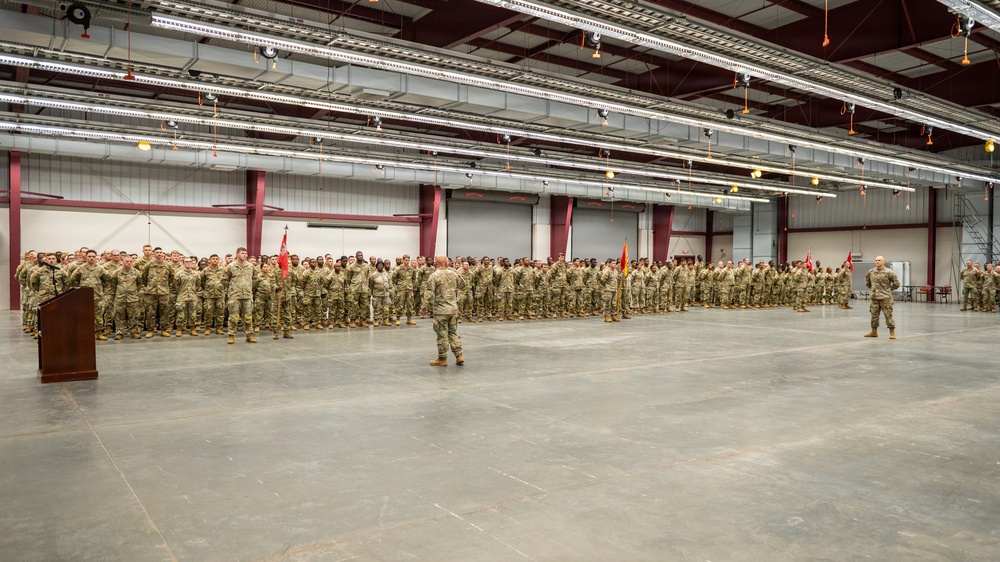 122nd Engineer Battalion departs to support D.C. Safe and Beautiful mission