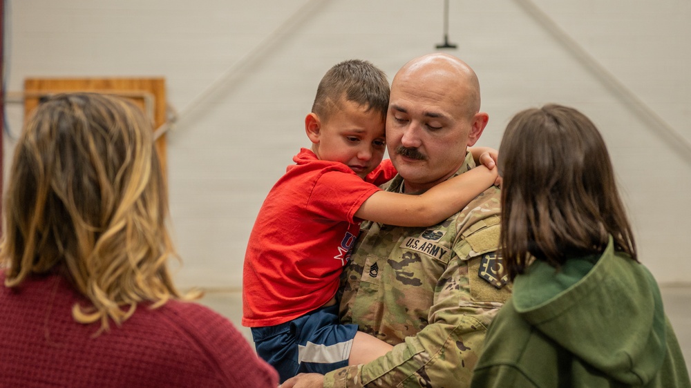 122nd Engineer Battalion departs to support D.C. Safe and Beautiful mission