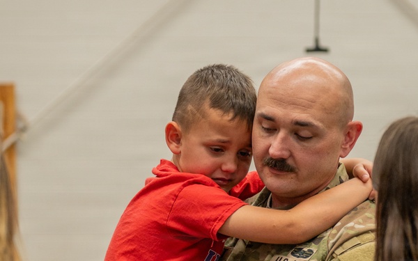 122nd Engineer Battalion departs to support D.C. Safe and Beautiful mission