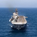 Aerial photo of USS Tripoli (LHA 7)