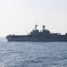 Aerial photo of USS Tripoli (LHA 7)