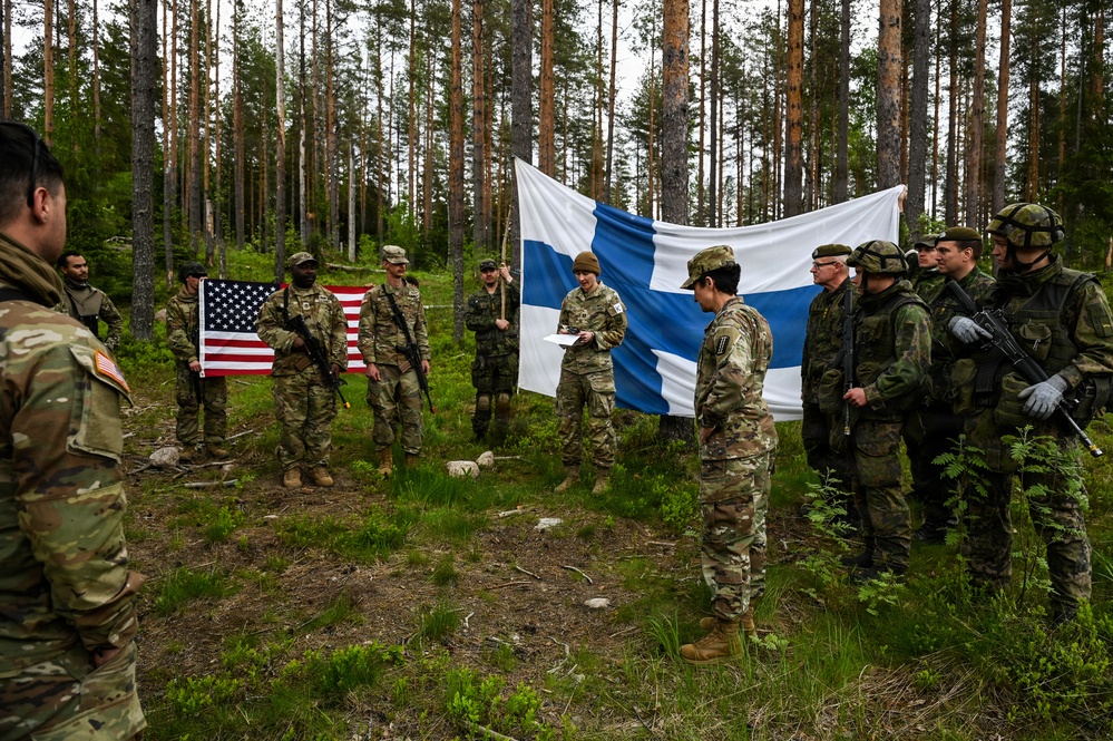 VNG engineers celebrate reenlistment in Finland