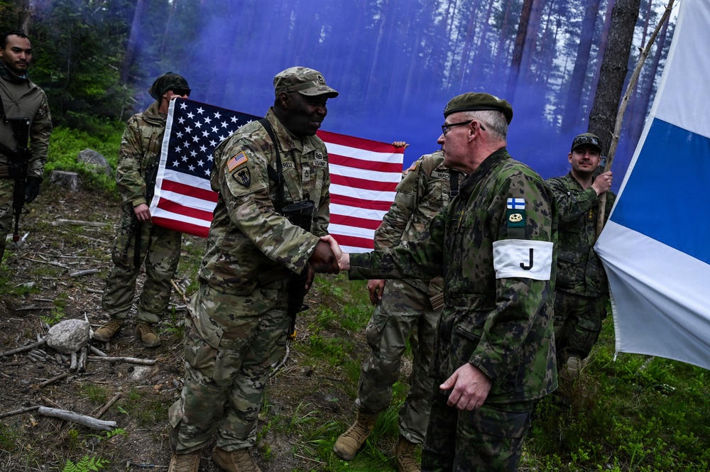 VNG engineers celebrate reenlistment in Finland