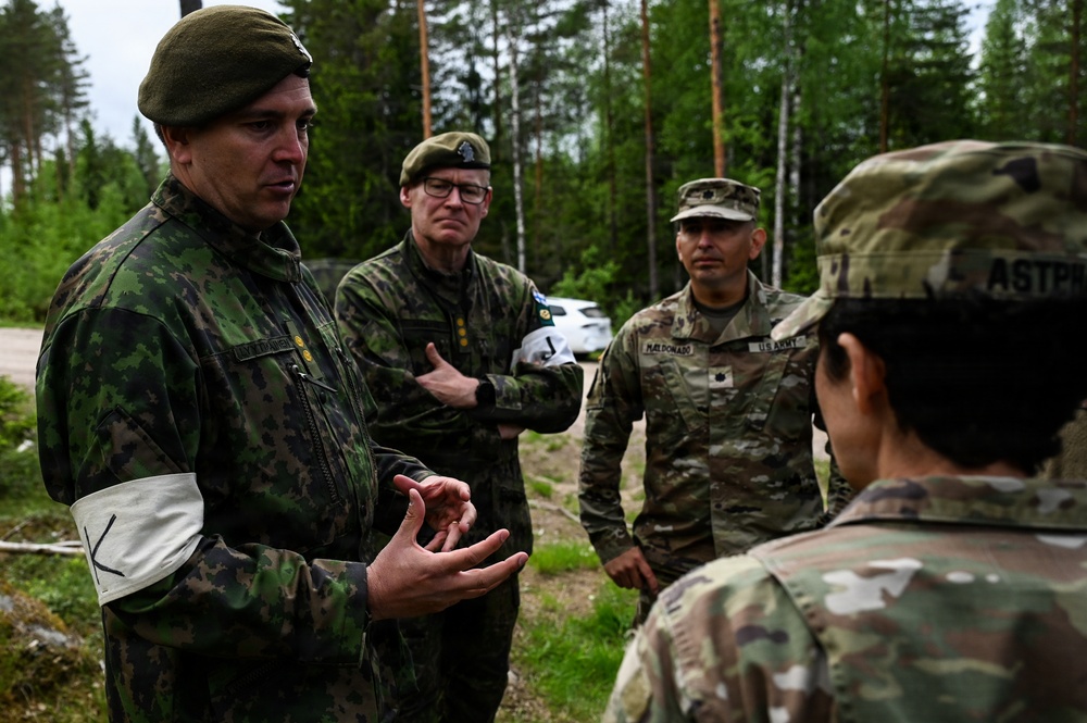 VNG engineers supporting Karelian Sword 26 in Finland