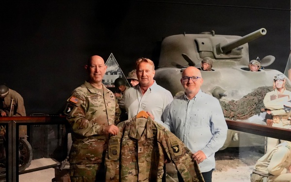 101st Airborne Division Commander Marks 82nd D-Day Anniversary with Uniform Donation at D-Day Experience Museum