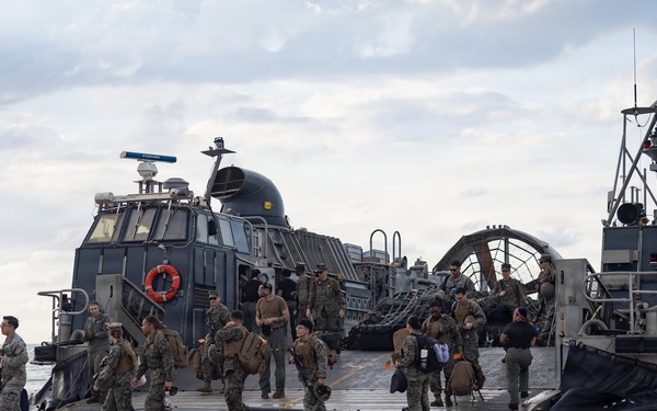 22nd MEU Marines and Sailors return to Camp Lejeune after a nearly 10-month deployment