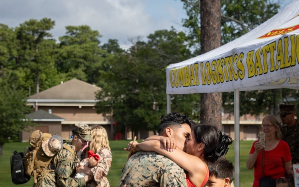 CLB-26 Marines and Sailors return to Camp Lejeune after a nearly 10-month deployment