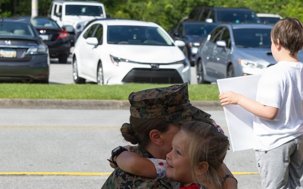 CLB-26 Marines and Sailors return to Camp Lejeune after a nearly 10-month deployment