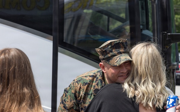 CLB-26 Marines and Sailors return to Camp Lejeune after a nearly 10-month deployment