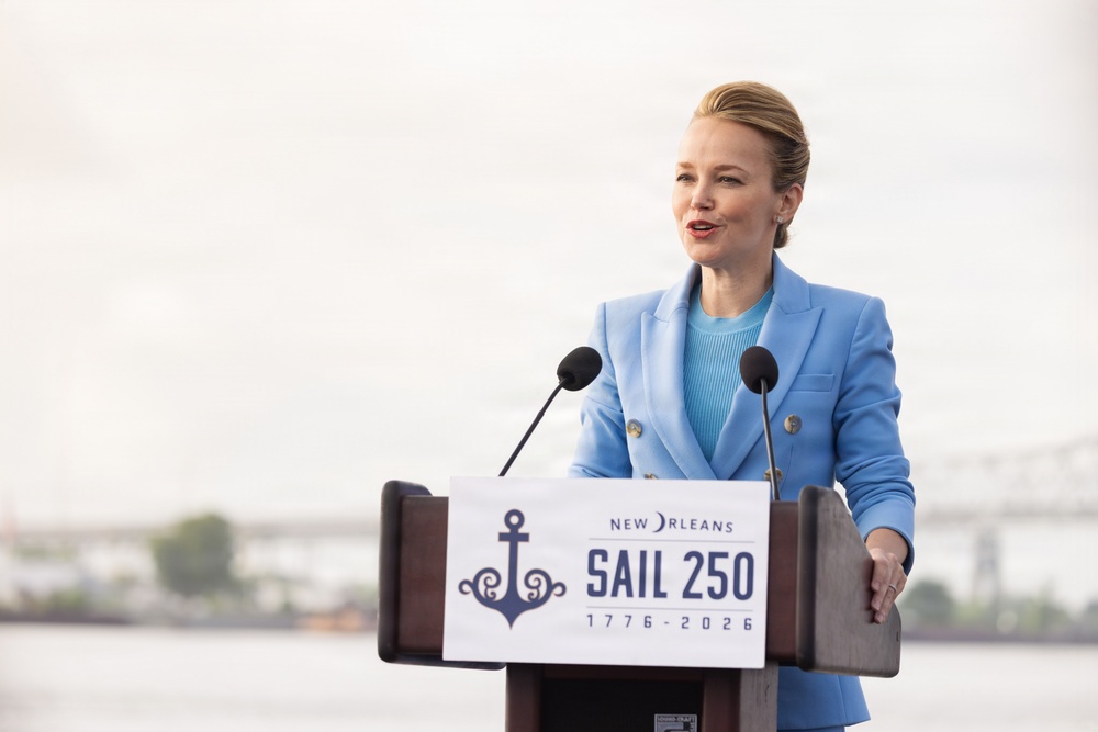 Sail 250 New Orleans Blessing of the Fleet Ceremony