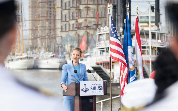 Sail 250 New Orleans Blessing of the Fleet Ceremony