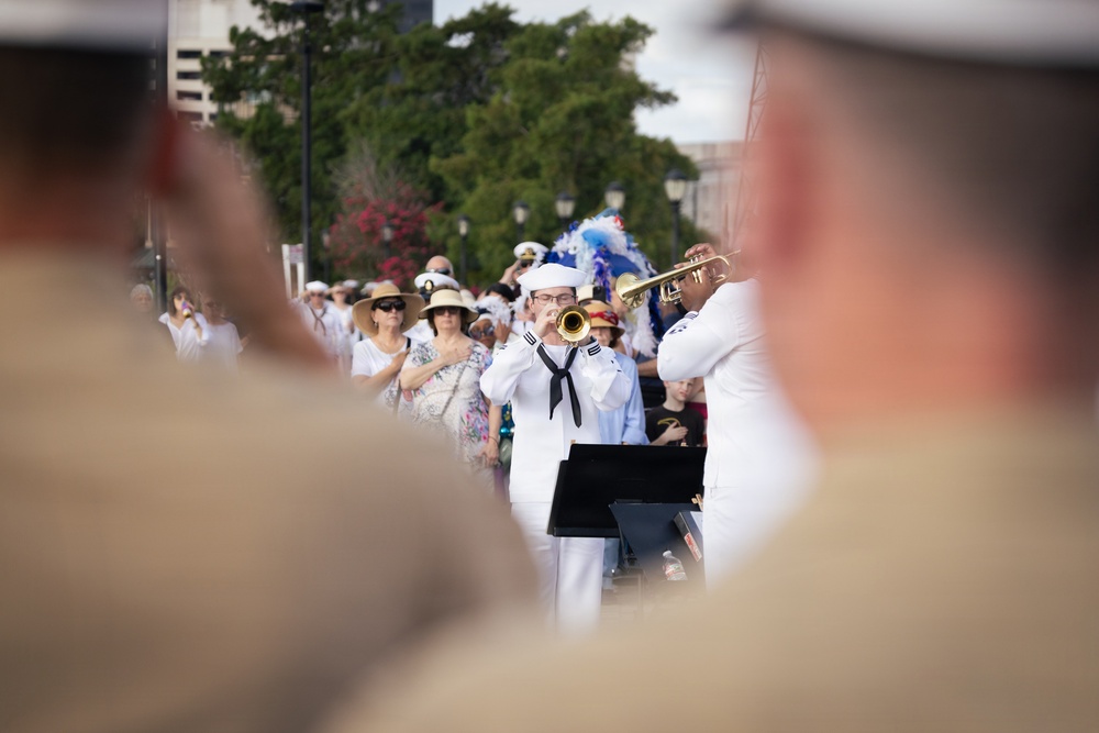 Sail 250 New Orleans Blessing of the Fleet Ceremony