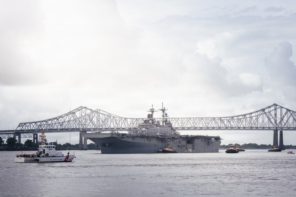 Sail 250 New Orleans Blessing of the Fleet Ceremony