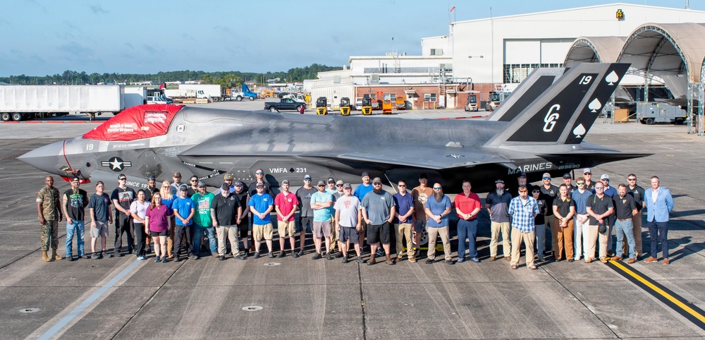 First F-35Bs receive key TR-3 upgrade at FRC East