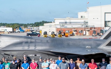 First F-35Bs receive key TR-3 upgrade at FRC East