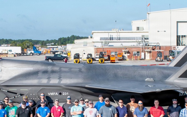 First F-35Bs receive key TR-3 upgrade at FRC East