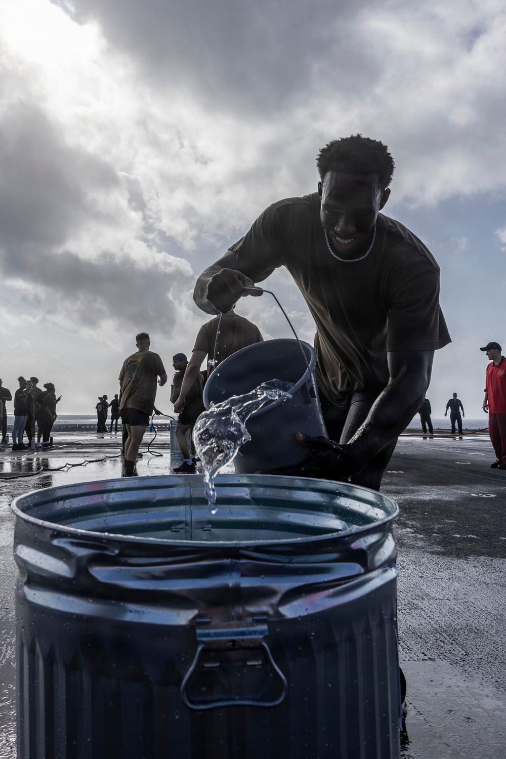 USS Iwo Jima Holds Damage Control Olympics
