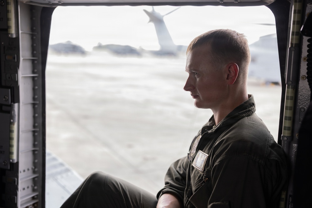 HMH-461 conducts vehicle embarkation training with the CH-53K
