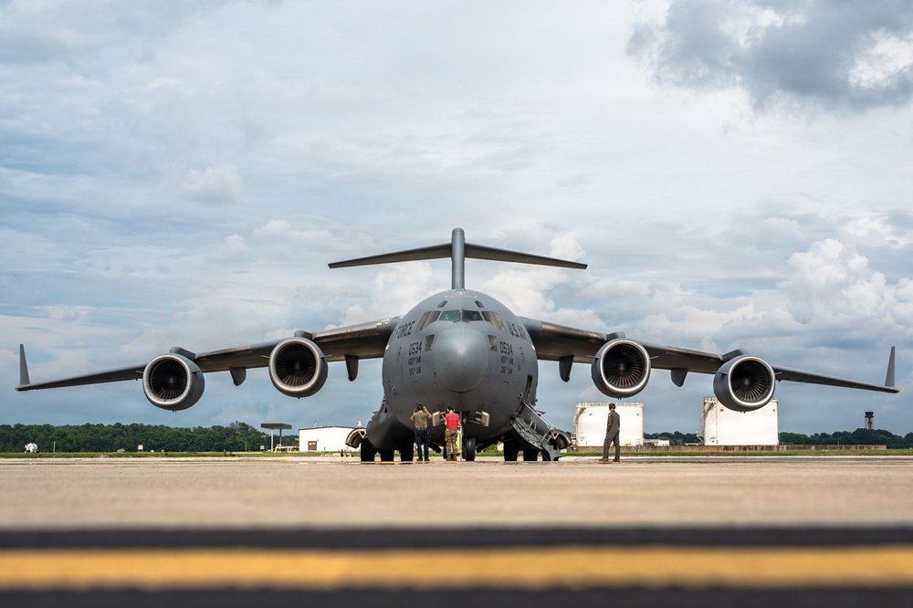 Soccer &amp; C-17s: an anthem flyover