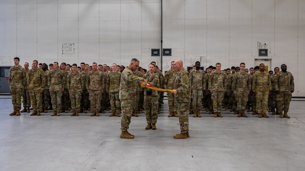 1st Combat Aviation Brigade Colors Casing Ceremony