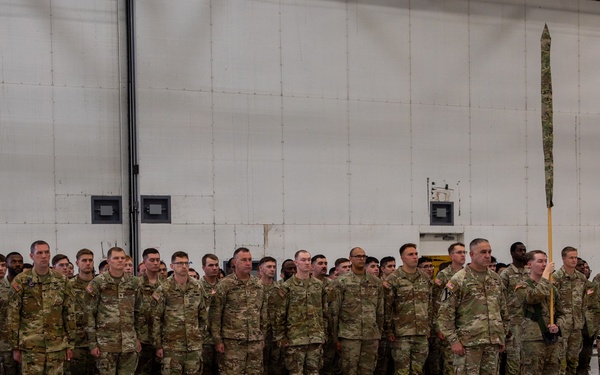 1st Combat Aviation Brigade Colors Casing Ceremony