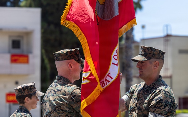 Combat Logistics Battalion 15 conducts change of command ceremony