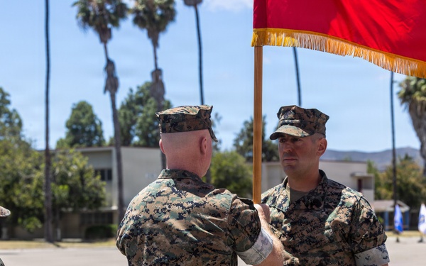Combat Logistics Battalion 15 conducts change of command ceremony