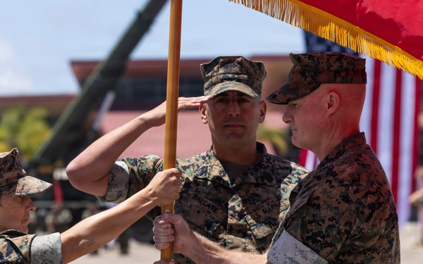 Combat Logistics Battalion 15 conducts change of command ceremony