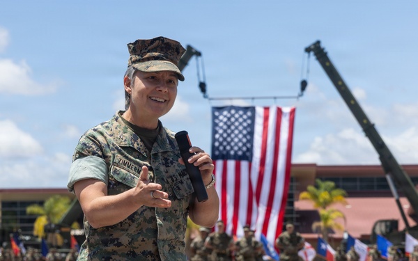 Combat Logistics Battalion 15 conducts change of command ceremony