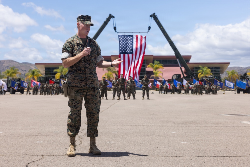 DVIDS - Images - Combat Logistics Battalion 15 conducts change of ...