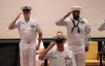 Fleet Command Master Chief Jason S. Avin retirement after 30-years of dedicated and honorable service
