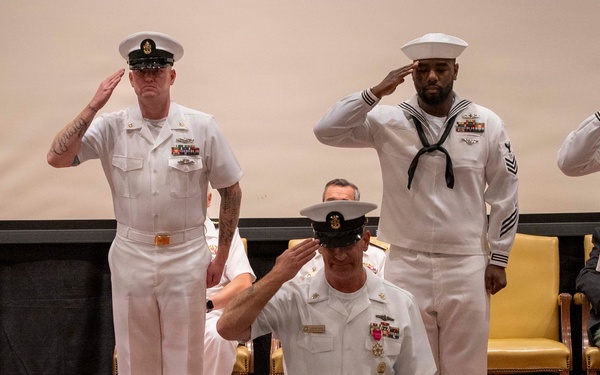 Fleet Command Master Chief Jason S. Avin retirement after 30-years of dedicated and honorable service
