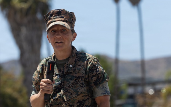 Combat Logistics Battalion 15 conducts change of command ceremony