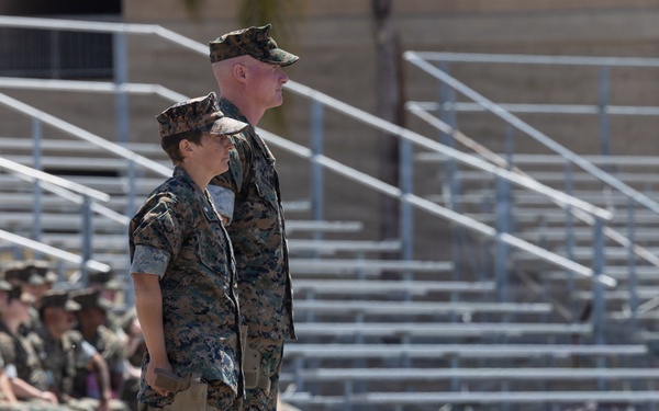 Combat Logistics Battalion 15 conducts change of command ceremony