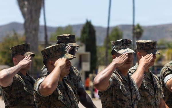 Combat Logistics Battalion 15 conducts change of command ceremony