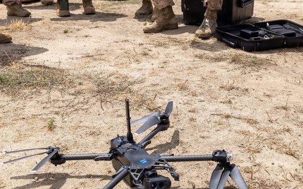 1st MLG Marines conducts s-UAS training during field exercise
