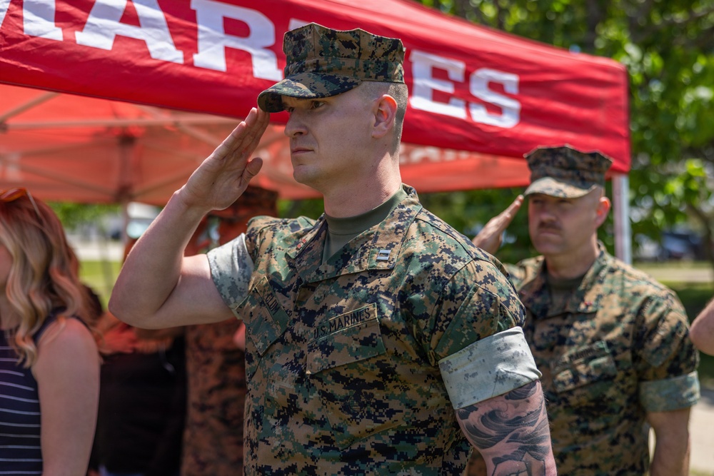 9MCD Headquarters Company Change of Command