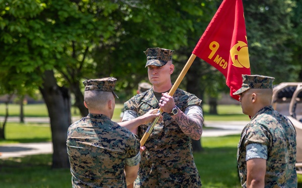 9MCD Headquarters Company Change of Command