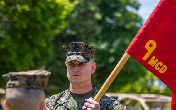 9MCD Headquarters Company Change of Command